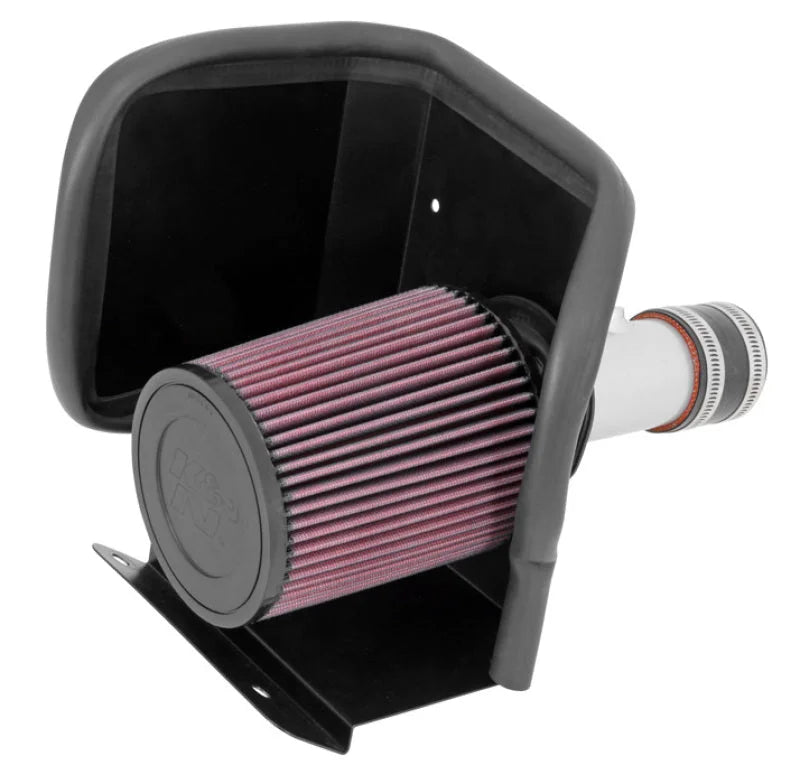 K&N 13-14 Dodge Dart 1.4L Silver Typhoon Performance Intake - Main Product View