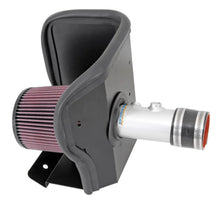 Load image into Gallery viewer, K&amp;N 13-14 Dodge Dart 1.4L Silver Typhoon Performance Intake - Back View
