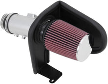 Load image into Gallery viewer, K&amp;N 13-14 Honda Accord 3.5L V6 69 Series Typhoon Air Intake System - Silver Cold Air Intake Kit - Main Product View