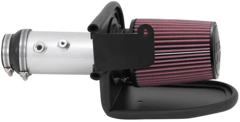 K&N 13-14 Honda Accord 3.5L V6 69 Series Typhoon Air Intake System - Silver Cold Air Intake Kit - Additional View 5