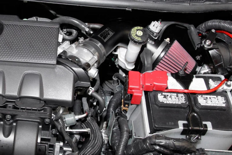 K&N 13-14 Nissan Sentra 1.8L L4 Typhoon Short Ram Intake - Installation View