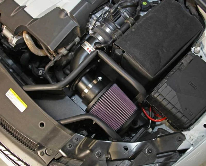 K&N 13-14 Volkswagen Jetta TDI 2.0L Typhoon Short Ram Intake - Side View