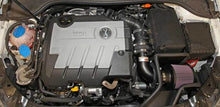 Load image into Gallery viewer, K&amp;N 13-14 Volkswagen Jetta TDI 2.0L Typhoon Short Ram Intake - Back View