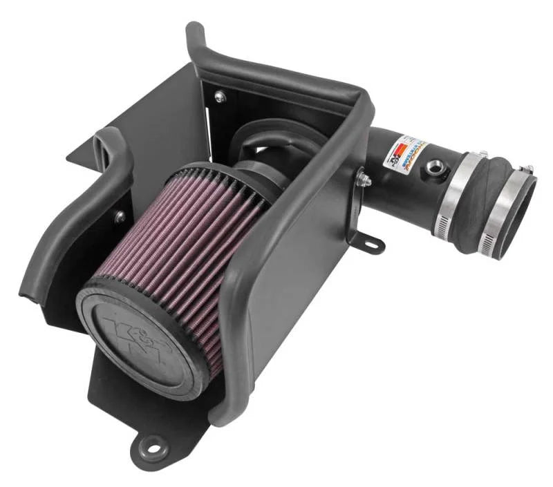K&N 13-14 Volkswagen Jetta TDI 2.0L Typhoon Short Ram Intake - Installation View