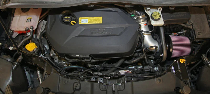 K&N 13-15 Ford Escape 2.0L/1.6L L4 Typhoon Cold Air Intake - Back View