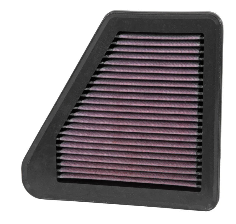 K&N 13-17 Honda Civic IX L4-1.6L DSL Replacement Drop In Air Filter - Side View