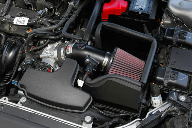 K&N 13-18 Ford Fusion 2.5L Typhoon Cold Air Intake - Side View