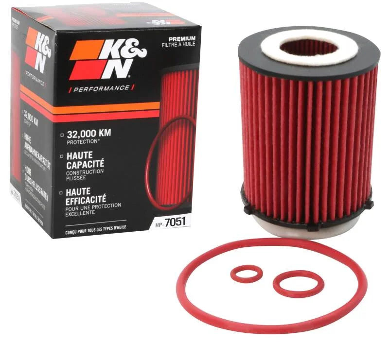 K&N 13-23 Mercedes-Benz CLA250 2.0L L4 OIL FILTER - Detail View