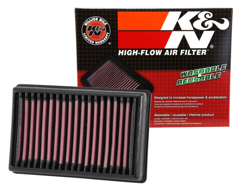 K&N 13 BMW R1200GS Replacement Air Filter - Side View