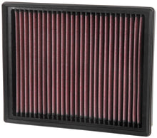 Load image into Gallery viewer, K&amp;N 13 Ford Fusion 2.0L L4 Replacement Air Filter - Side View