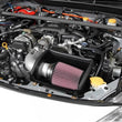 Load image into Gallery viewer, K&amp;N 13 Subaru BRZ 2.0L / 13 Scion FR-S 2.0L Silver 69 Series Typhoon Intake - Back View