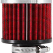 Load image into Gallery viewer, K&amp;N 1.375 inch ID 3 inch OD 2.5 inch H Clamp On Crankcase Vent Filter - Side View