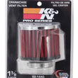 Load image into Gallery viewer, K&amp;N 1.375 inch ID 3 inch OD 2.5 inch H Clamp On Crankcase Vent Filter - Additional View 6