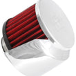 Load image into Gallery viewer, K&amp;N 1.375in Flange ID x 3in OD x 2.5in Height Clamp On Crankcase Vent Filter - Main Product View