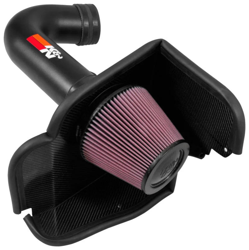 K&N 14-15 Chevy Camaro Z28 7.0L Typhoon Performance Intake - Main Product View