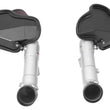 Load image into Gallery viewer, K&amp;N 14-15 Infiniti Q50 3.7L V6 Dual Silver Typhoon Short Ram Intakes - Installation View