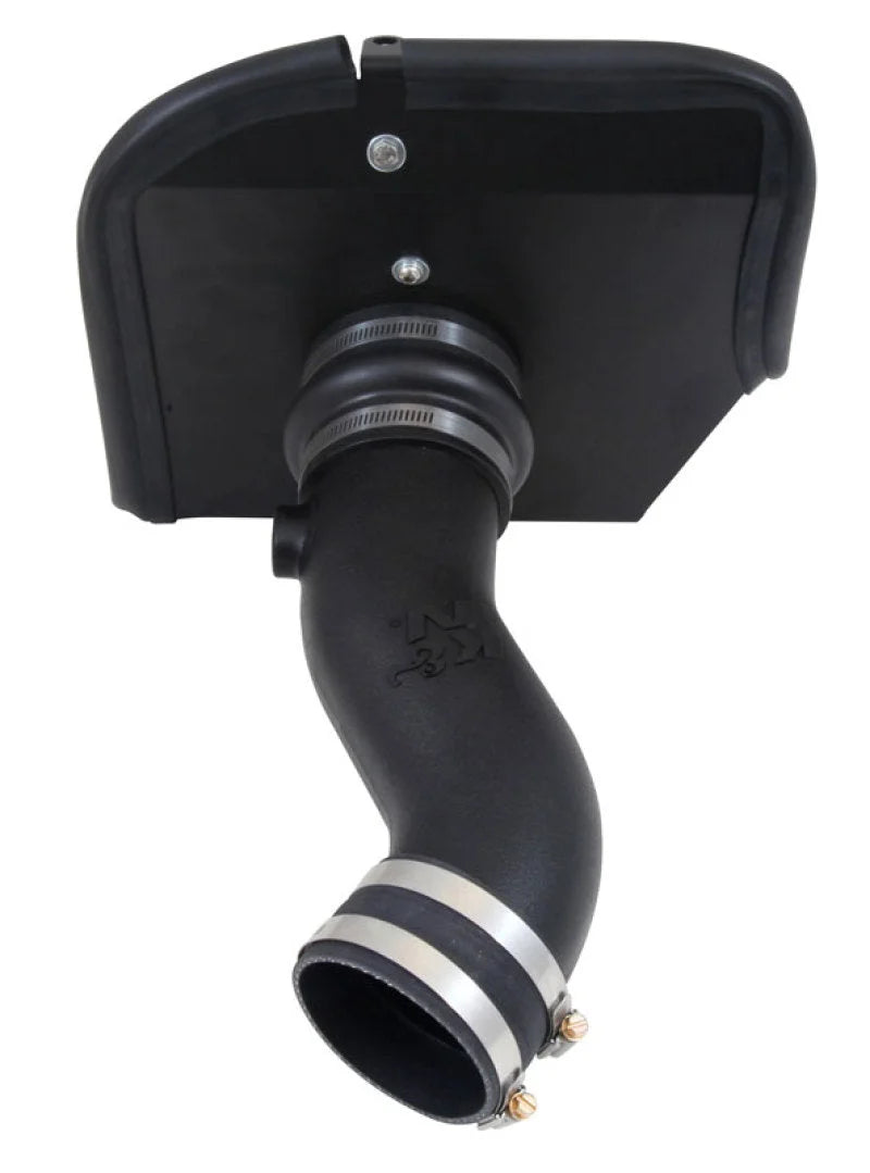 K&N 14-15 Jeep Cherokee V6 3.2L AirCharger Performance Intake Kit - Back View