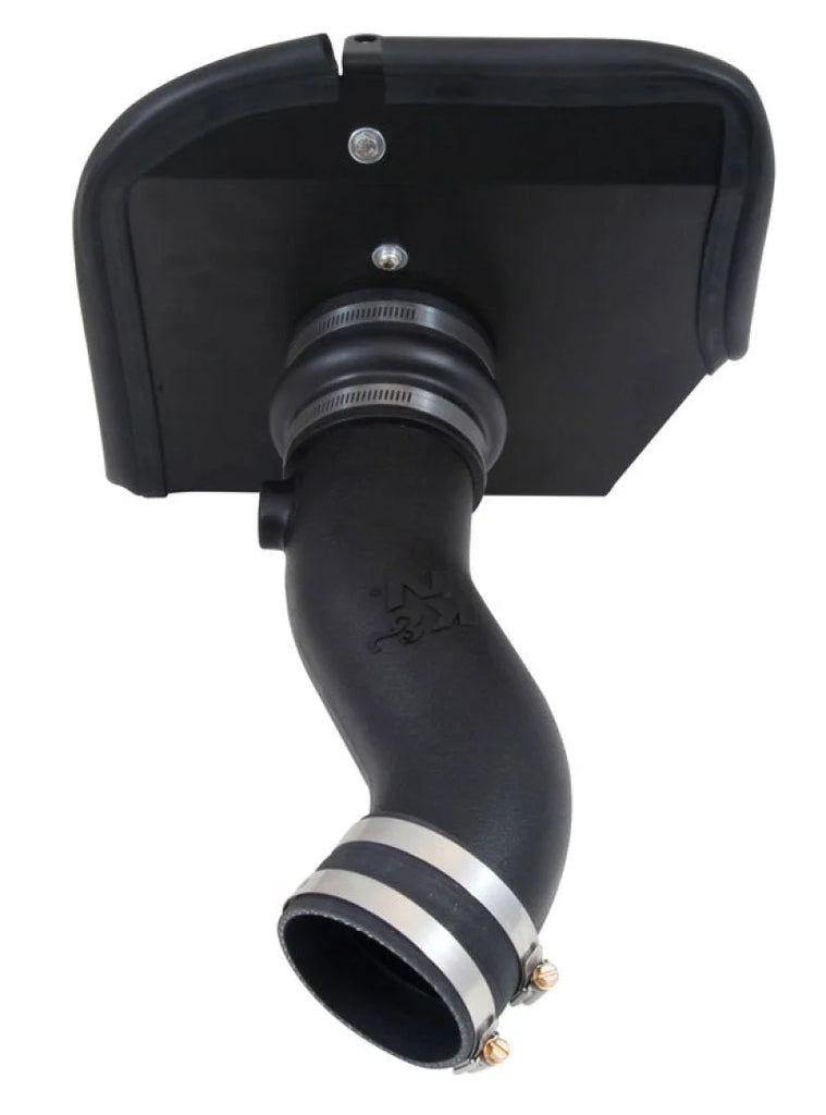 K&N 14-15 Jeep Cherokee V6 3.2L AirCharger Performance Intake Kit - Back View