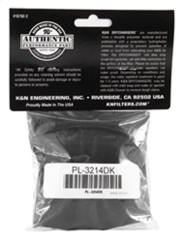 K&N 14-15 Polaris Sportsman Ace Replacement Air Filter Dry Charger Wrap - Back View