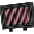 Load image into Gallery viewer, K&amp;N 14-15 Suzuki DL1000 V-Strom Replacement Air Filter - Main Product View