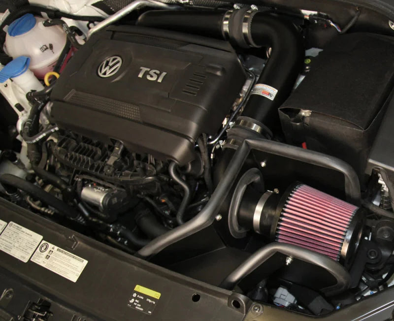 K&N 14-15 VW Jetta GLI 2.0L-L4 Typhoon Intake - Side View
