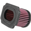 Load image into Gallery viewer, K&amp;N 14-15 Yamaha MT-07 Drop In Air Filter - Side View
