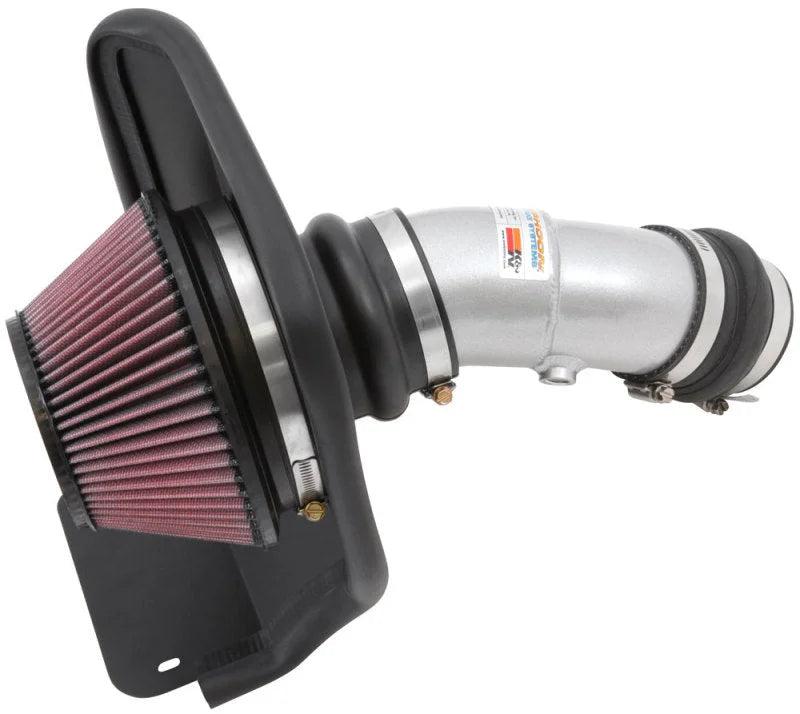 K&N 14-16 Kia Soul L4 2.0L Typhoon Cold Air Intake Aluminum Silver - Additional View 13