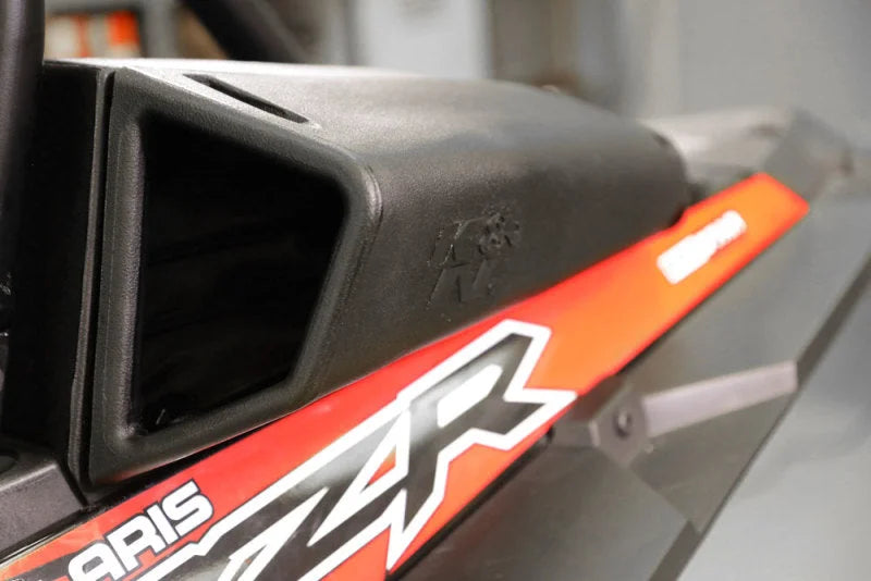 K&N 14-19 Polaris RZR 1000 XP Turbo Performance Intake Hood Scoop - Side View