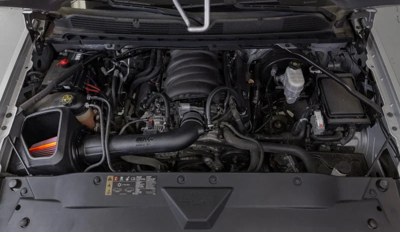 K&N 14-20 Chevy Silverado 1500 (5.3L/6.2L V8) NextGen Cold Air Intake - Side View