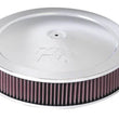Load image into Gallery viewer, K&amp;N 14in Red Custom Air Cleaner Assembly - 5.125in ID x 14in OD x 2.75in H x 1.25in Drop Base - Main Product View