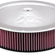 Load image into Gallery viewer, K&amp;N 14in Red Custom Air Cleaner Assembly - 5.125in ID x 14in OD x 3.75in H x 1.25in Drop Base - Main Product View