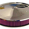 Load image into Gallery viewer, K&amp;N 14in Red Custom Air Cleaner Assembly - 5.125in ID x 14in OD x 3.87in H - Main Product View
