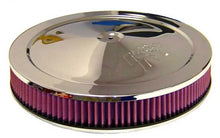 Load image into Gallery viewer, K&amp;N 14in Red Custom Air Cleaner Assembly - 5.125in ID x 14in OD x 3.87in H - Main Product View