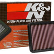 Load image into Gallery viewer, K&amp;N 15-16 Aprilia RSV4 Factory 1000 Drop In Air Filter - Installation View