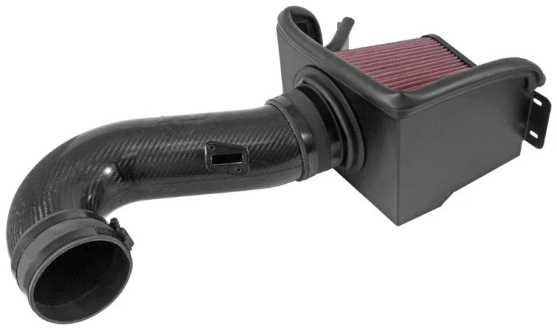 K&N 15-16 Chevrolet Corvette Z06 6.2L V8 Performance Intake Kit - Installation View