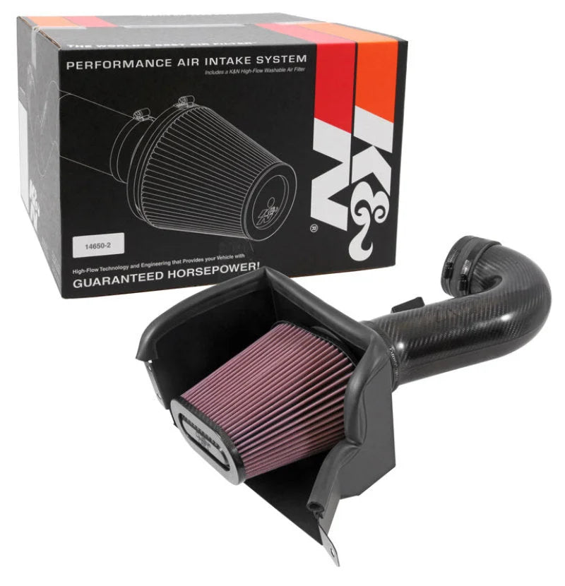K&N 15-16 Chevrolet Corvette Z06 6.2L V8 Performance Intake Kit - Additional View 12