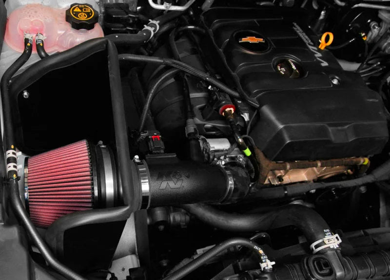 K&N 15-16 Chevy Colorado / GMC Canyon 2.5L F/I 57 Series FIPK Performance Intake Kit - Side View