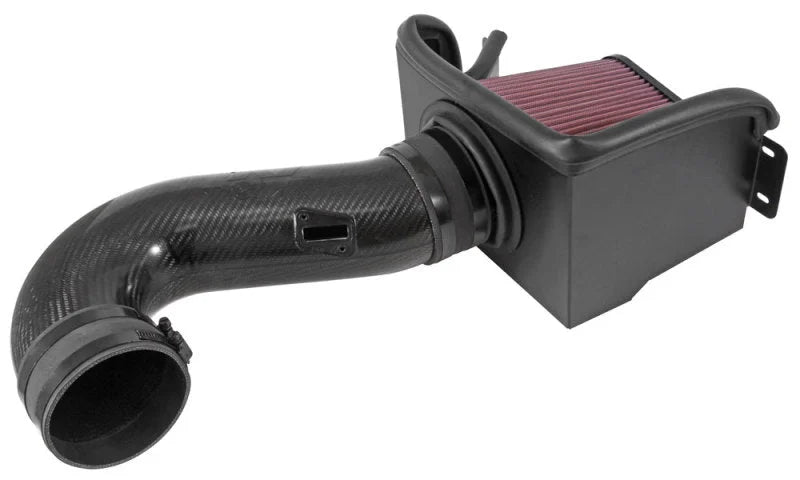K&N 15-16 Chevy Corvette Z06 6.2L V8 AirCharger Performance Intake - Installation View