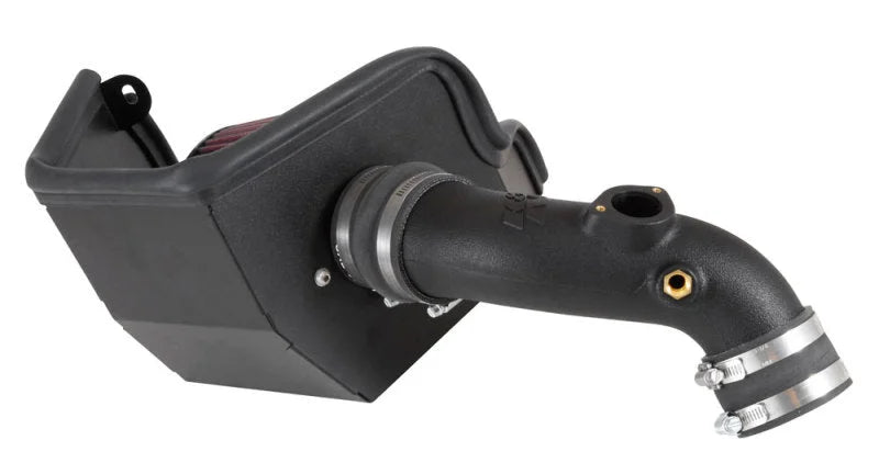 K&N 15-16 Mitsubishi Lancer 2.4L AirCharger Performance Intake (manual only) - Installation View