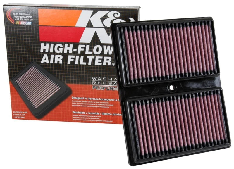 K&N 15-17 Audi A1 L3-1.0L F/l - Replacement Drop In Air Filter - Additional View 8