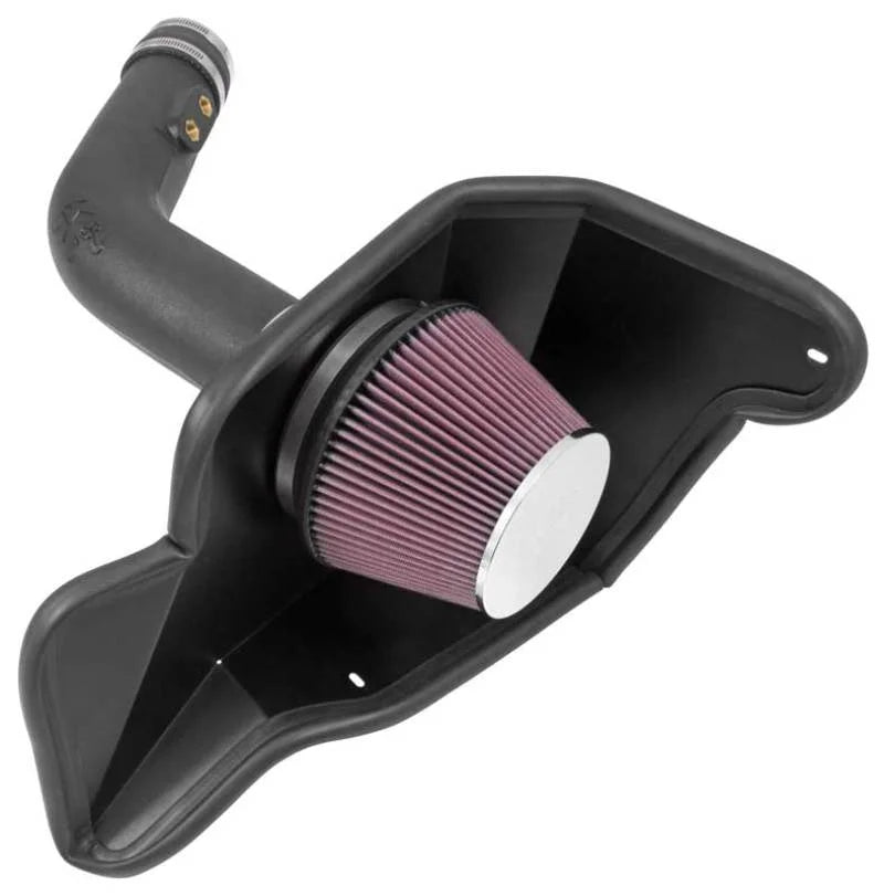 K&N 15-17 Ford Mustang 3.7L V6 F/I Performance Intake Kit - Main Product View
