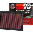 Load image into Gallery viewer, K&amp;N 15-17 Nissan NP300 L4-2.3L DSL Drop In Air Filter - Side View