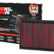 Load image into Gallery viewer, K&amp;N 15-17 Nissan NP300 L4-2.3L DSL Drop In Air Filter - Back View