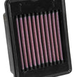 Load image into Gallery viewer, K&amp;N 15-17 Yamaha YZF R3 321 Replacement Drop In Air Filter - Back View