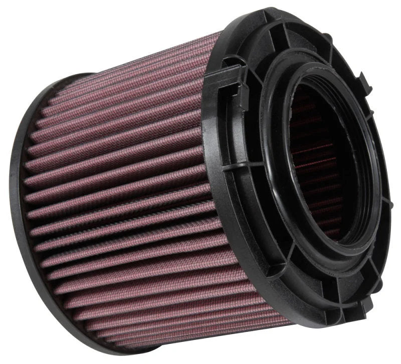 K&N 15-18 Audi A4 L4-1.4L 18-20 A5/RS5 2021 Q5 F/I Drop In Replacement Air Filter - Side View