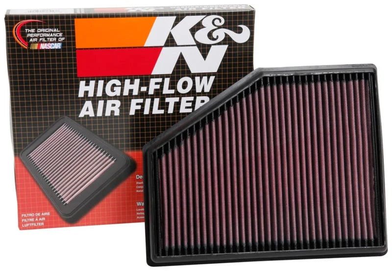 K&N 15-18 BMW 740I L4-3.0L F/I Replacement Drop In Air Filter - Additional View 9