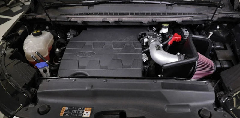 K&N 15-18 Ford Edge V6 3.5L F/I High Flow Performance Intake Kit - Side View