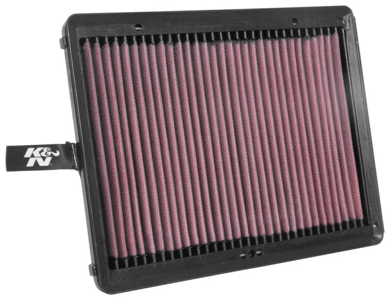 K&N 15-18 Hyundai Sonata L4-1.6L F/I Drop In Air Filter - Side View