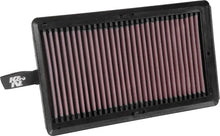 Load image into Gallery viewer, K&amp;N 15-18 Kia Sorrento III L4-2.2L DSL Replacement Drop In Air Filter - Side View