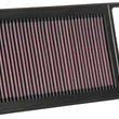 Load image into Gallery viewer, K&amp;N 15-18 Suzuki Baleno L4-1.2L F/I Replacement Drop In Air Filter - Side View